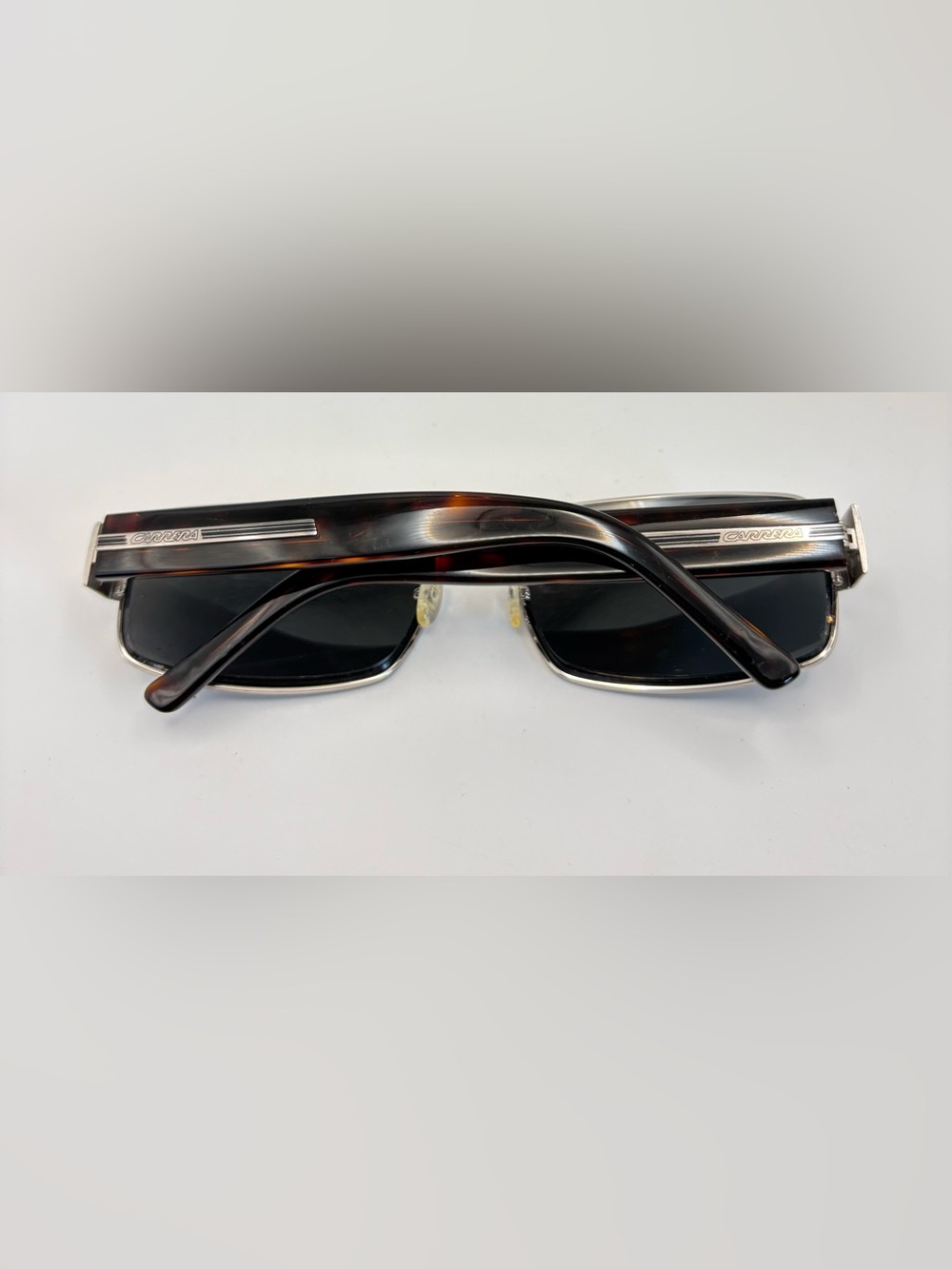 Carrera Globetrotter 4 Silver Oval Metal Sunglasses Frames Only - Picture 4 of 8